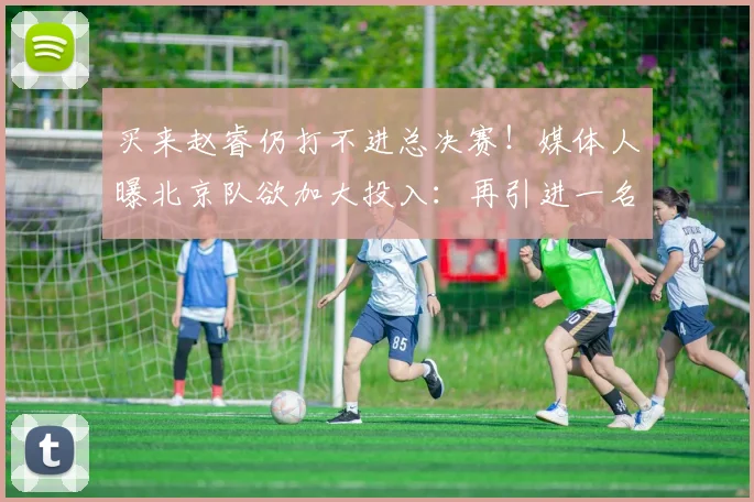 买来赵睿仍打不进总决赛！媒体人曝北京队欲加大投入：再引进一名国手_北京男篮_祝铭_球员